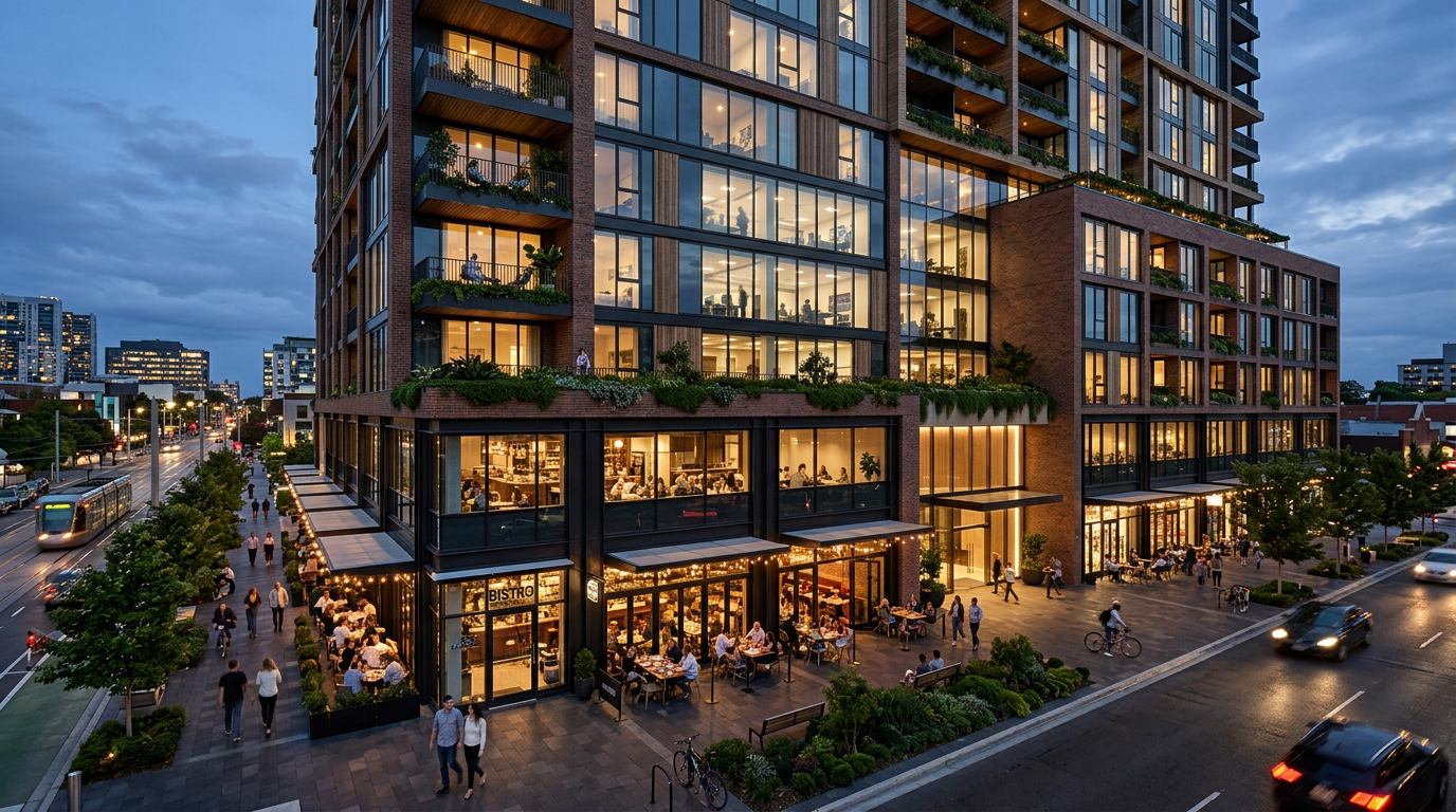 Blurring the Boundaries: Weaving Public and Private in Mixed-Use Design