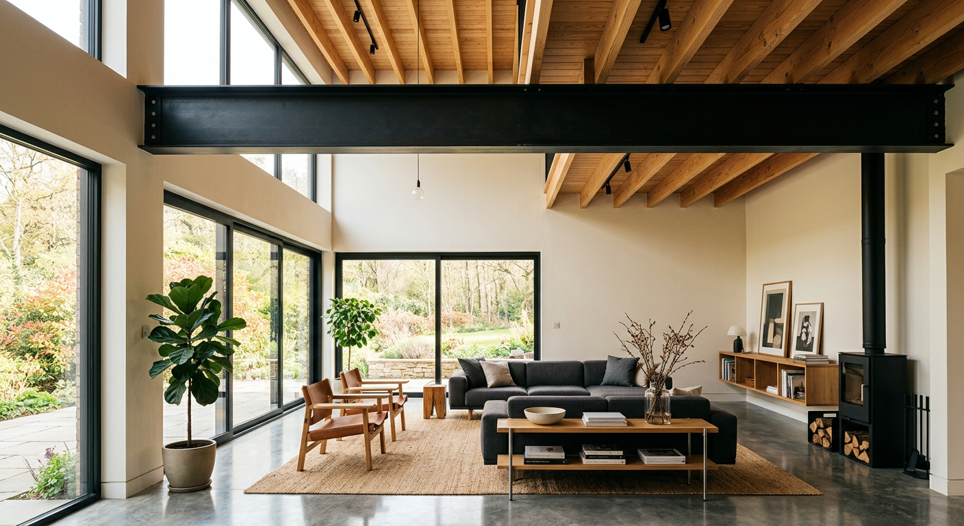 The Unseen Skeleton: How Exposed Structure Shapes Modern Homes