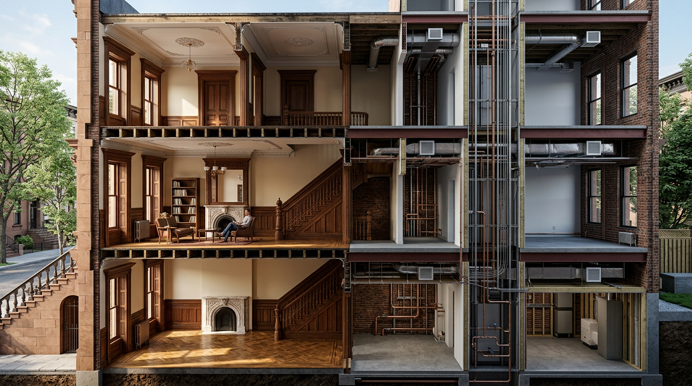 Beyond the Facade: The Hidden Systems of Historic Renovations