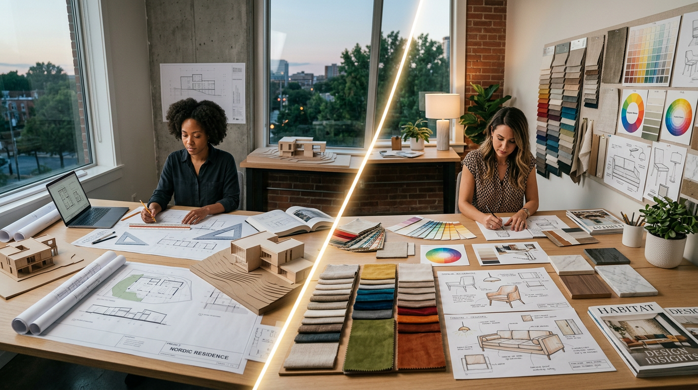 Interior Architect vs. Interior Designer: Who Should You Hire?