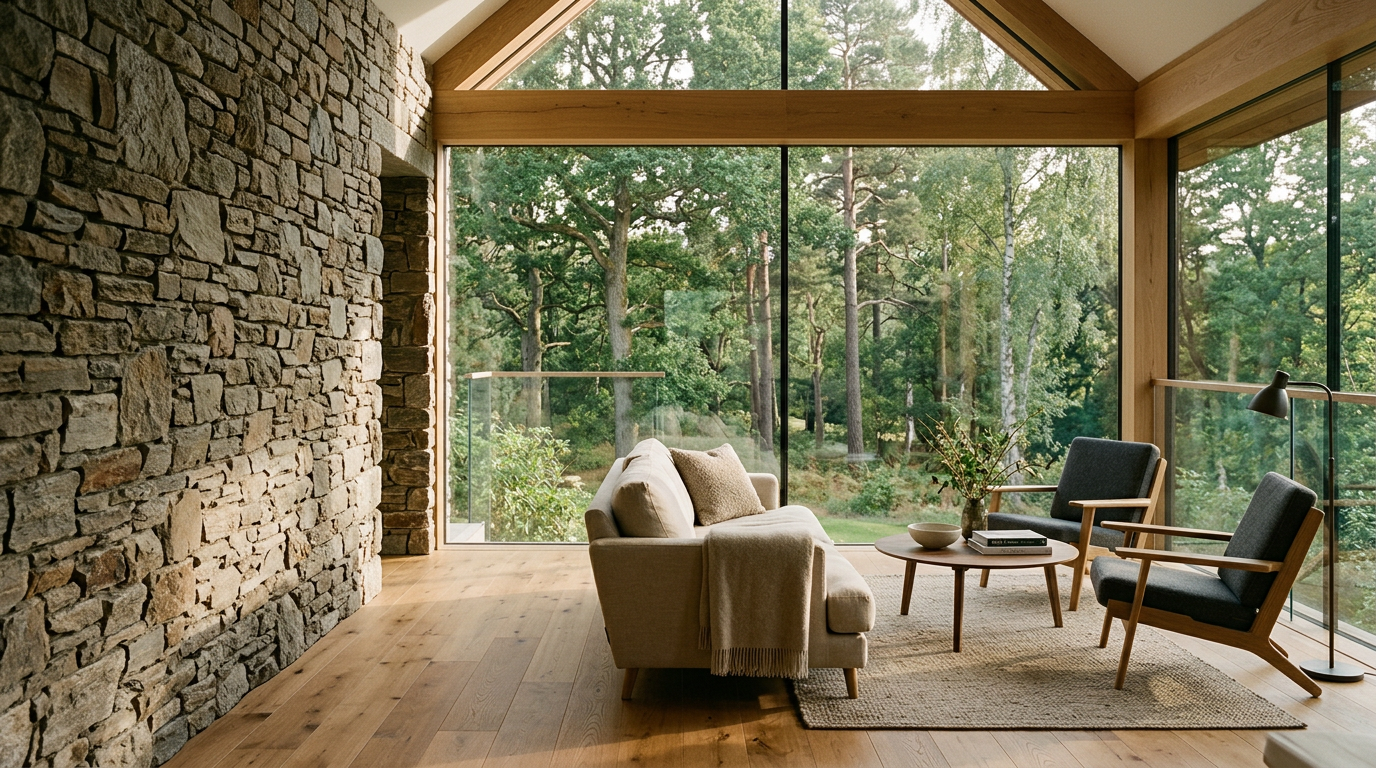 Beyond the White Box: Natural Materials in Modern Homes