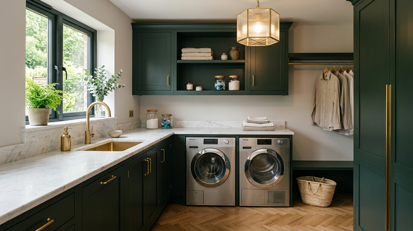 The New Status Rooms: How Utility Spaces Became Design Centerpieces