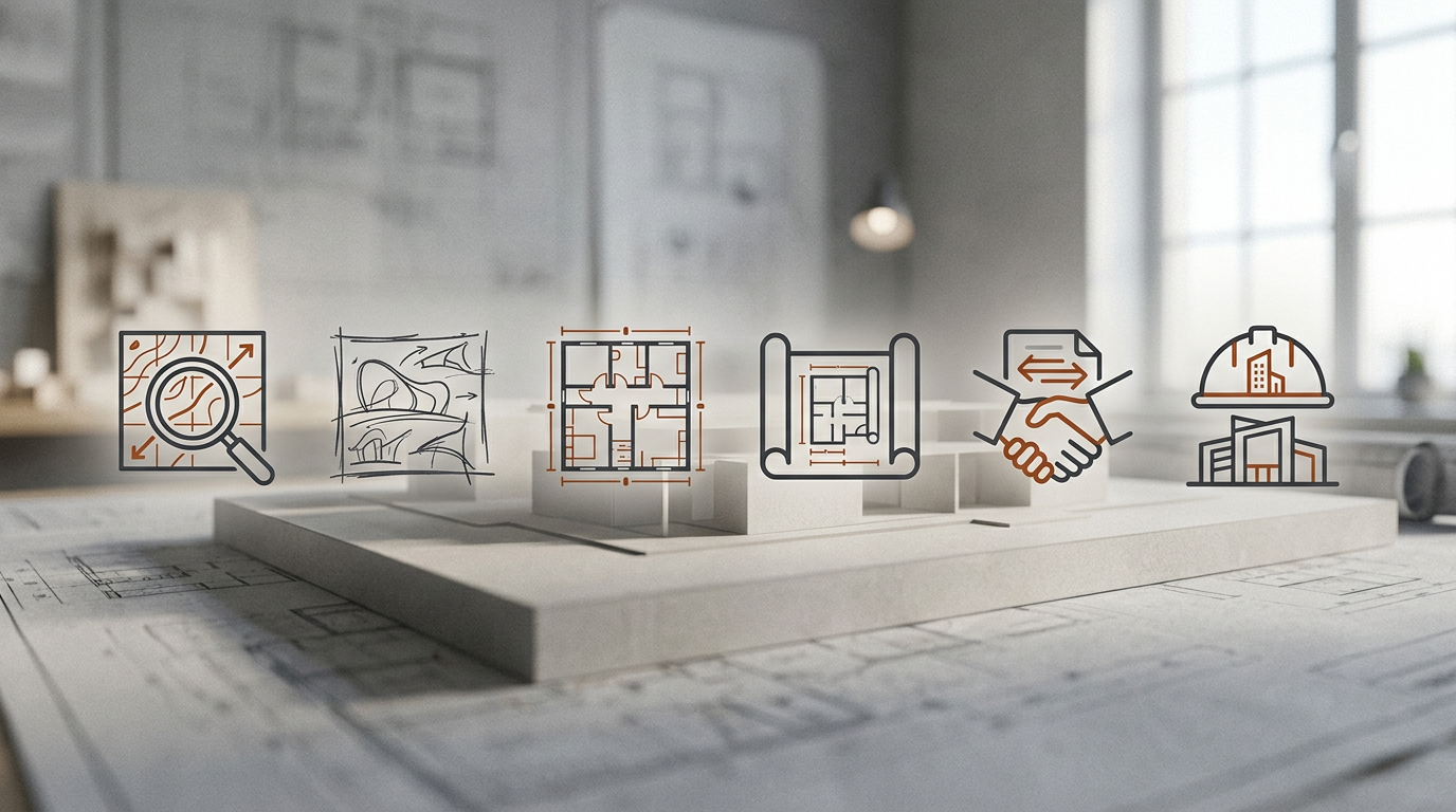 What Does an Architect Actually Do? The Six Phases of Design