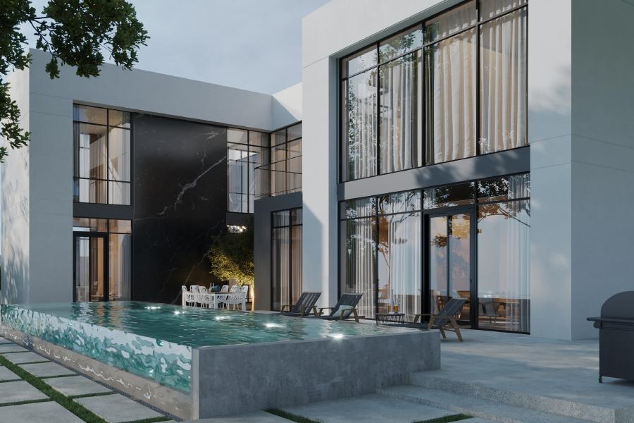 Courtyard Pool Villa in Dubai, Dubai — photo 1